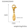 Wholesale Geometric Pendant Necklace And Bracelet Set In Stainless Steel With Furnace Vacuum Plating For Women Summer Fashion