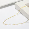 Wholesale Geometric Personality Sterling Silver Necklace With Electroplating Process