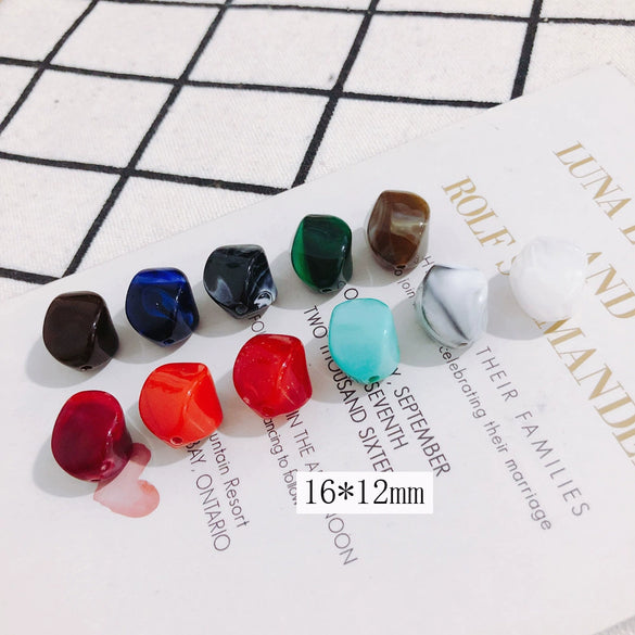 Wholesale Geometric Plastic And Resin Earrings Jewelry Accessories