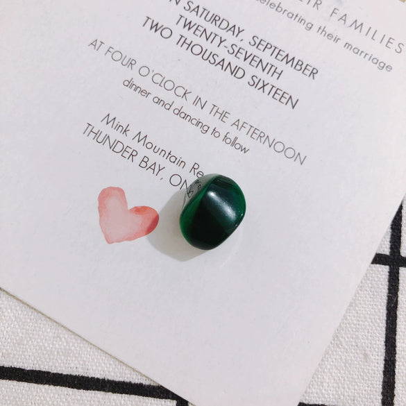 Wholesale Geometric Plastic And Resin Earrings Jewelry Accessories