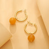 Wholesale Geometric Plastic And Resin Earrings With S925 Silver Needles