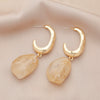 Wholesale Geometric Plastic And Resin Earrings With S925 Silver Needles