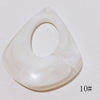 Wholesale Geometric Resin Hollow Water Drop Earrings Jewelry Accessories