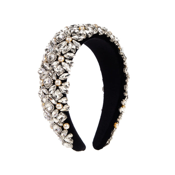 Wholesale Geometric Rhinestone Diamond Headband For Women