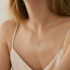 Wholesale Geometric Round Devil's Eye Pendant Necklace Silver Electroplated Unisex