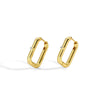 Wholesale Geometric Square Copper Earrings For Female