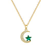Wholesale Geometric Stainless Steel And Copper Cartoon Minimalist Unisex Necklace