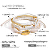 Wholesale Geometric Stainless Steel Anklets With 18K Gold Electroplating Quiet Design Ins Style Minimalist For Women