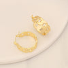Wholesale Geometric Stainless Steel Earrings With Electroplating For Women Simple And Personalized