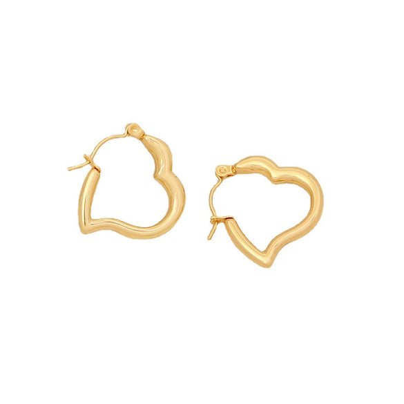 Wholesale Geometric Stainless Steel Earrings With Electroplating For Women Simple And Personalized