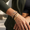 Wholesale Geometric Stainless Steel Electroplated Bracelets For Women