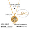 Wholesale Geometric Stainless Steel Electroplated Earrings For Women
