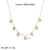 Wholesale Geometric Stainless Steel Electroplated Inlaid Zircon Bracelet For Women