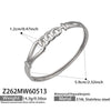 Wholesale Geometric Stainless Steel Electroplated 18K Gold Heart Chain Bracelets Jewelry Accessories