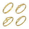 Wholesale Geometric Stainless Steel Electroplated 18K Gold Heart Chain Bracelets Jewelry Accessories