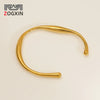 Wholesale Geometric Stainless Steel Electroplated Open Bracelet For Women