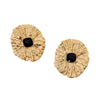 Wholesale Geometric Stainless Steel Electroplated Stud Earrings For Women With Retro Design