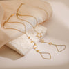 Wholesale Geometric Stainless Steel Electroplated Women's Bracelet