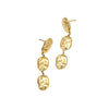 Wholesale Geometric Stainless Steel Fashion Women's Electroplated Earrings