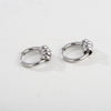 Wholesale Geometric Stainless Steel Goldplated Unisex Round Hoop Earrings Niche Style