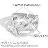 Wholesale Geometric Stainless Steel Jewelry Set With Pvd Furnace Vacuum Real Gold Plating For Women