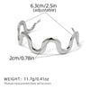 Wholesale Geometric Stainless Steel Jewelry Set With Pvd Furnace Vacuum Real Gold Plating For Women