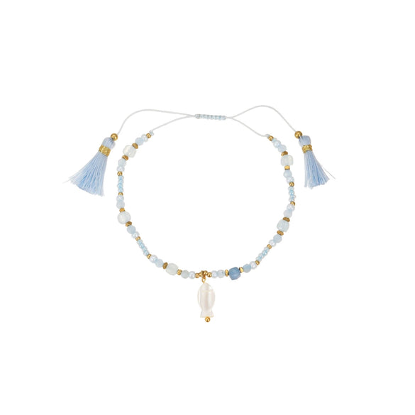 Wholesale Geometric Stainless Steel 18K Electroplated Beaded Bracelets For Women