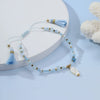 Wholesale Geometric Stainless Steel 18K Electroplated Beaded Bracelets For Women