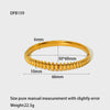 Wholesale Geometric Stainless Steel 18K Gold Plated Diamond Love Bracelet For Women
