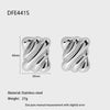 Wholesale Geometric Stainless Steel 18K Gold Plated Earrings For Women
