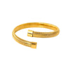 Wholesale Geometric Stainless Steel 18K Gold Plated Open Bracelet Jewelry For Women