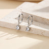 Wholesale Geometric Stainless Steel 18K Goldplated Earrings For Women
