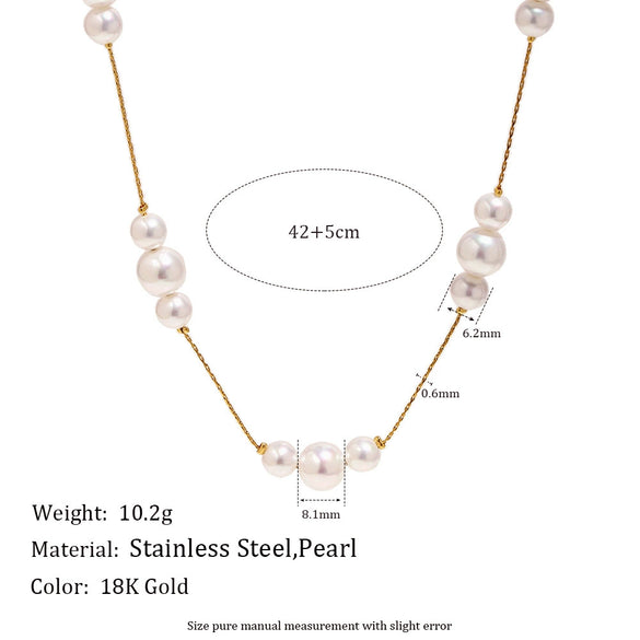 Wholesale Geometric Stainless Steel 18K Plated Light Luxury Pendant Necklace For Women