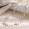 Wholesale Geometric Stainless Steel 18K Plated Light Luxury Pendant Necklace For Women