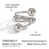 Wholesale Geometric Stainless Steel Real Gold Plated Ring Jewelry For Girls