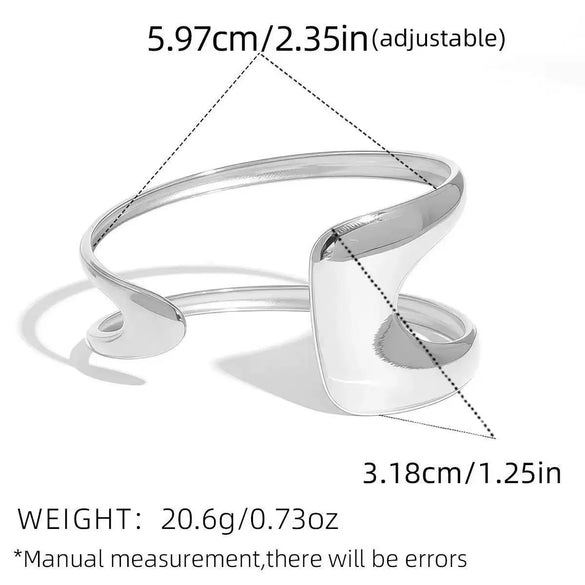 Wholesale Geometric Stainless Steel Rings And Bracelets With Pvd Furnace Vacuum Real Gold Plating Unisex Jewelry
