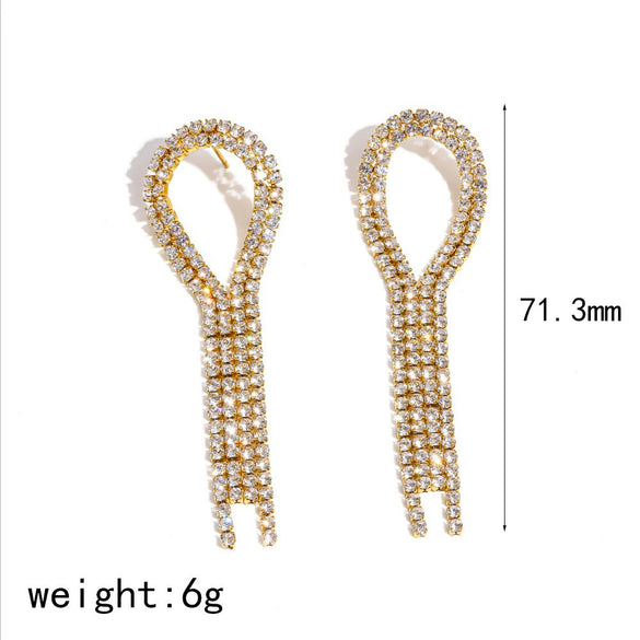 Wholesale Geometric Stainless Steel Vacuum Real Gold Plated Earrings For Women