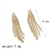 Wholesale Geometric Stainless Steel Vacuum Real Gold Plated Earrings For Women