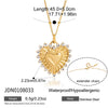 Wholesale Geometric Stainless Steel Vacuum Real Gold Plated Necklace For Women