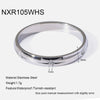 Wholesale Geometric Star Shaped Zircon Stainless Steel 18K Gold Plated Ring For Women
