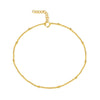 Wholesale Geometric 925 Sterling Silver Bead Bracelet Electroplated For Women