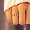 Wholesale Geometric Sterling Silver Crown Zircon Women's Ring With Electroplating