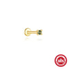 Wholesale Geometric Style S925 Sterling Silver Ear Jewelry With Environmentally Friendly Electroplating For Unisex