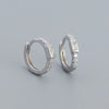 Wholesale Geometric Style S925 Sterling Silver Electroplated Earring Jewelry