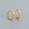 Wholesale Geometric Style S925 Sterling Silver Electroplated Earring Jewelry