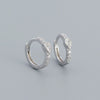 Wholesale Geometric Style S925 Sterling Silver Electroplated Earring Jewelry