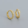 Wholesale Geometric Style S925 Sterling Silver Electroplated Earring Jewelry