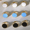 Wholesale Geometric Style Stainless Steel Open Ring Jewelry With Electroplating For Women
