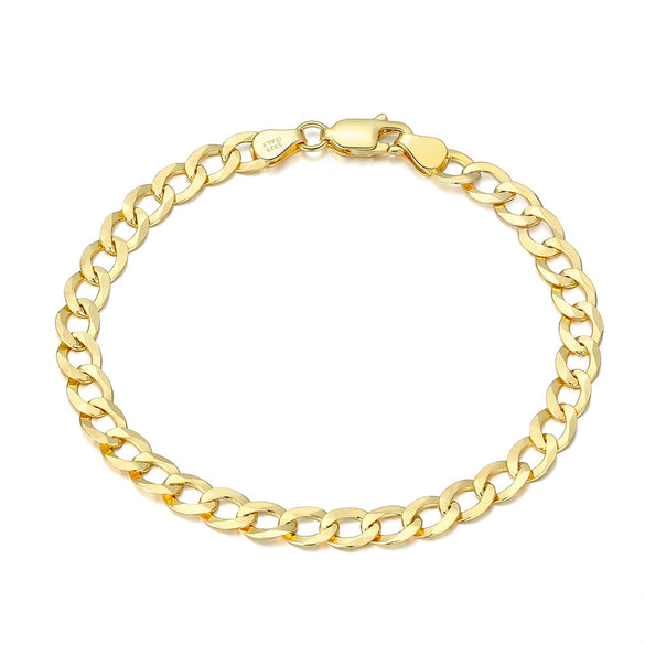 Wholesale Geometric Thin Car Flower Side Chain S925 Sterling Silver Necklace Electroplated Unisex Trendy