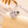 Wholesale Geometric Titanium Steel Earrings With Zirconia Fashion Style Unisex